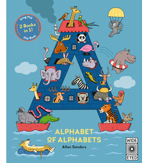 Wide Eyed Editions Alphabet of Alphabets and Number of Numbers: Look & Find Games and Activities for Children