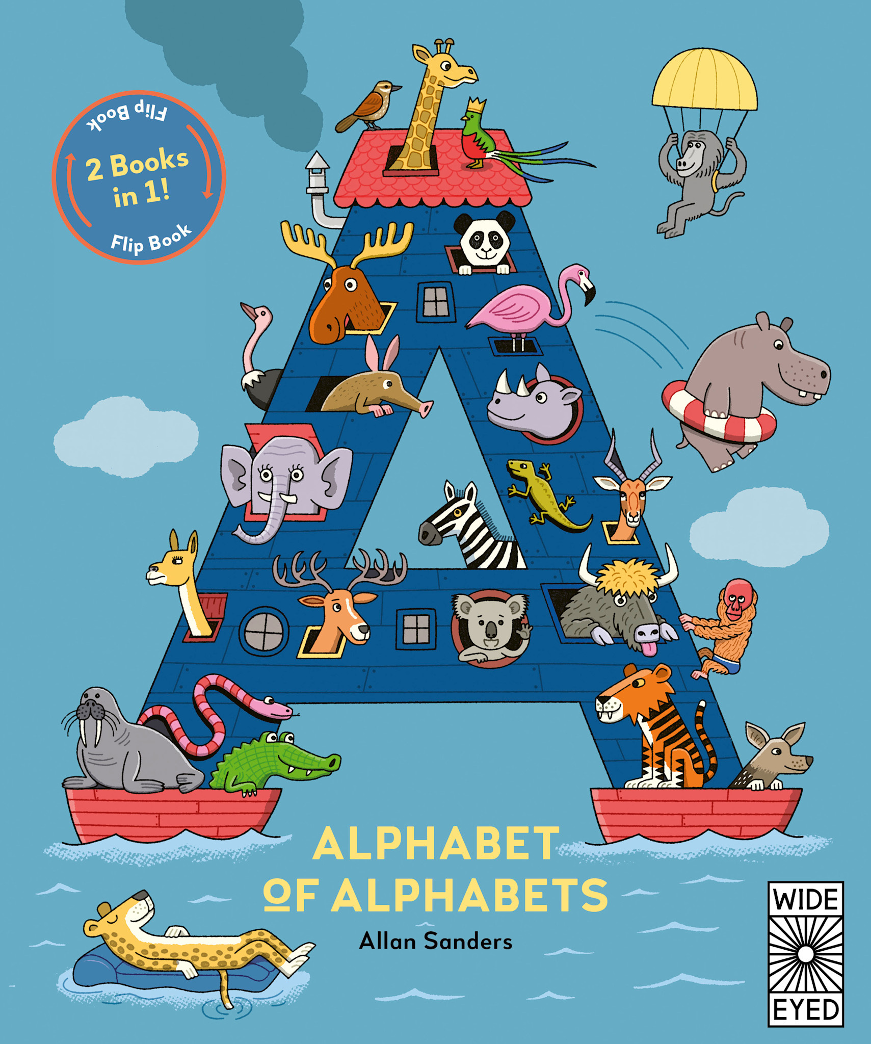 Wide Eyed Editions Alphabet of Alphabets and Number of Numbers: Look & Find Games and Activities for Children