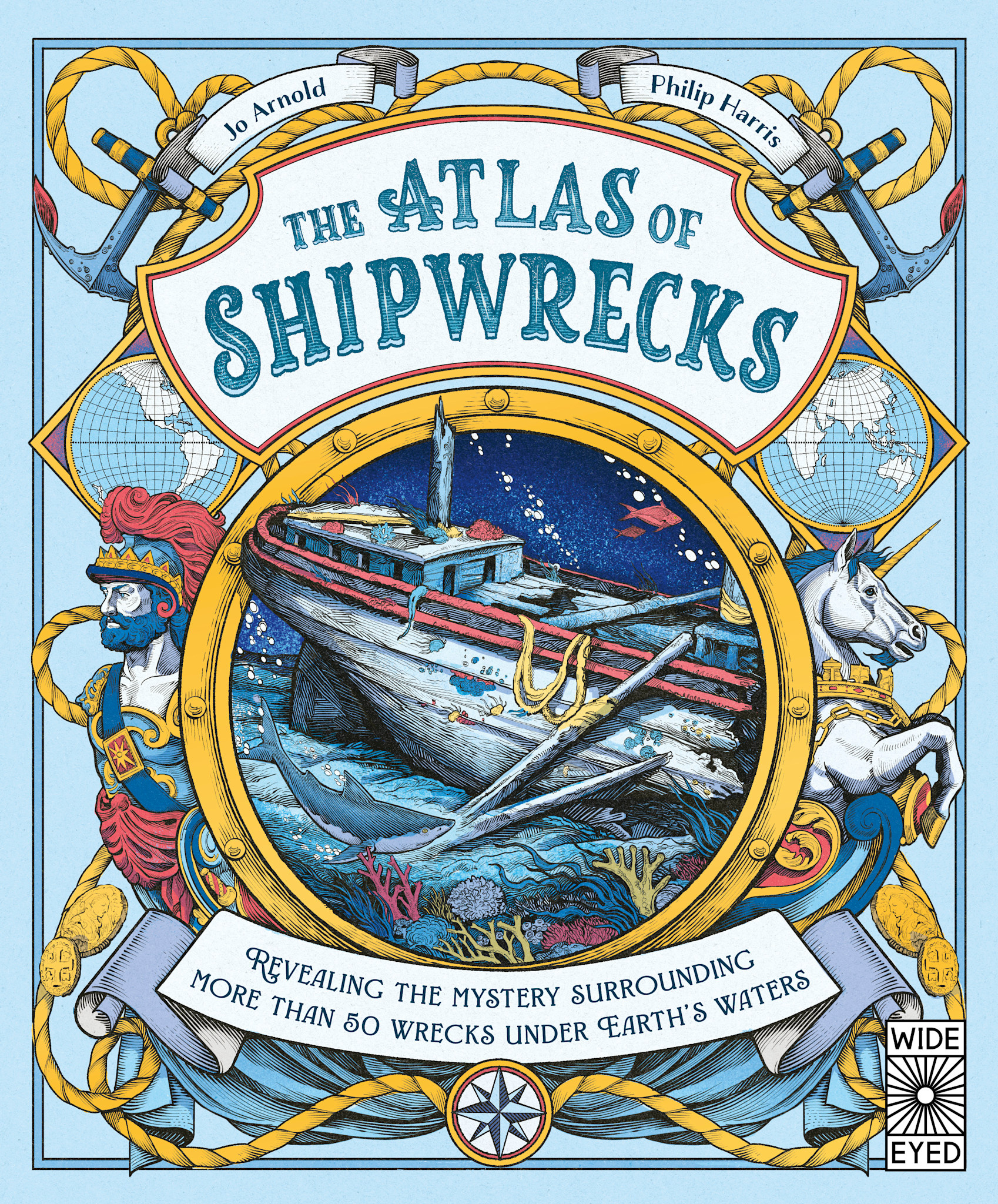 Wide Eyed Editions The Atlas of Shipwrecks