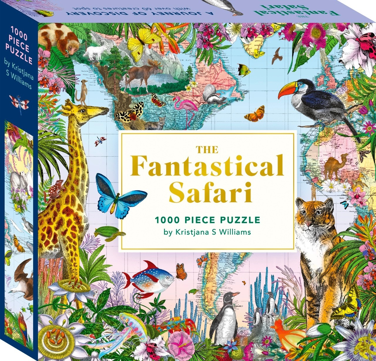 The Fantastical Safari: 1000-piece Jigsaw Puzzle: A Journey of Discovery