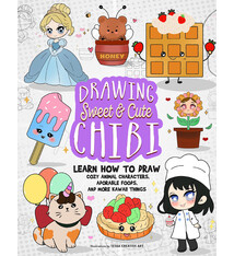 Ulysses Press Drawing Sweet and Cute Chibi: Learn How to Draw Cozy Animal Characters, Adorable Foods, and More Kawaii Things (How to Draw Books)