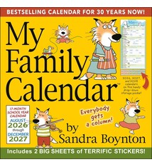 Andrews McMeel Publishing Sandra Boynton's 17-Month 2026-2027 My Family Wall Calendar
