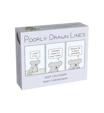 Andrews McMeel Publishing Poorly Drawn Lines 2027 Day-to-Day Calendar
