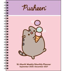 Andrews McMeel Publishing Pusheen 16-Month 2026-2027 Weekly/Monthly Planner Calendar