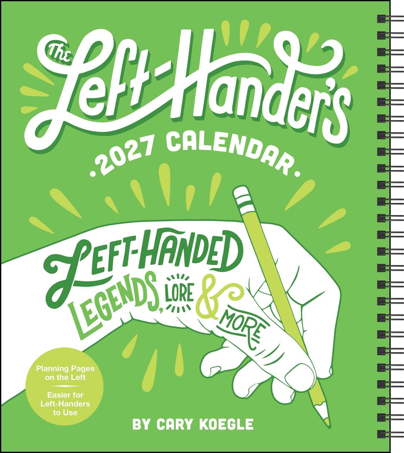 Andrews McMeel Publishing The Left-Hander's 2027 Weekly Planner Calendar