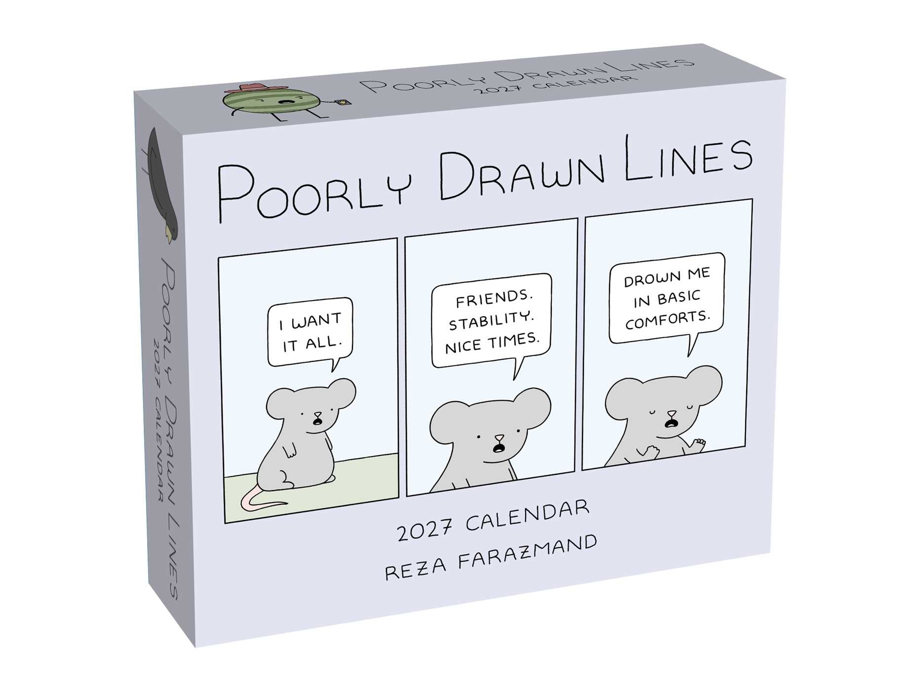 Andrews McMeel Publishing Poorly Drawn Lines 2027 Day-to-Day Calendar