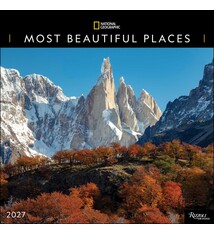 National Geographic: Most Beautiful Places 2027 Wall Calendar