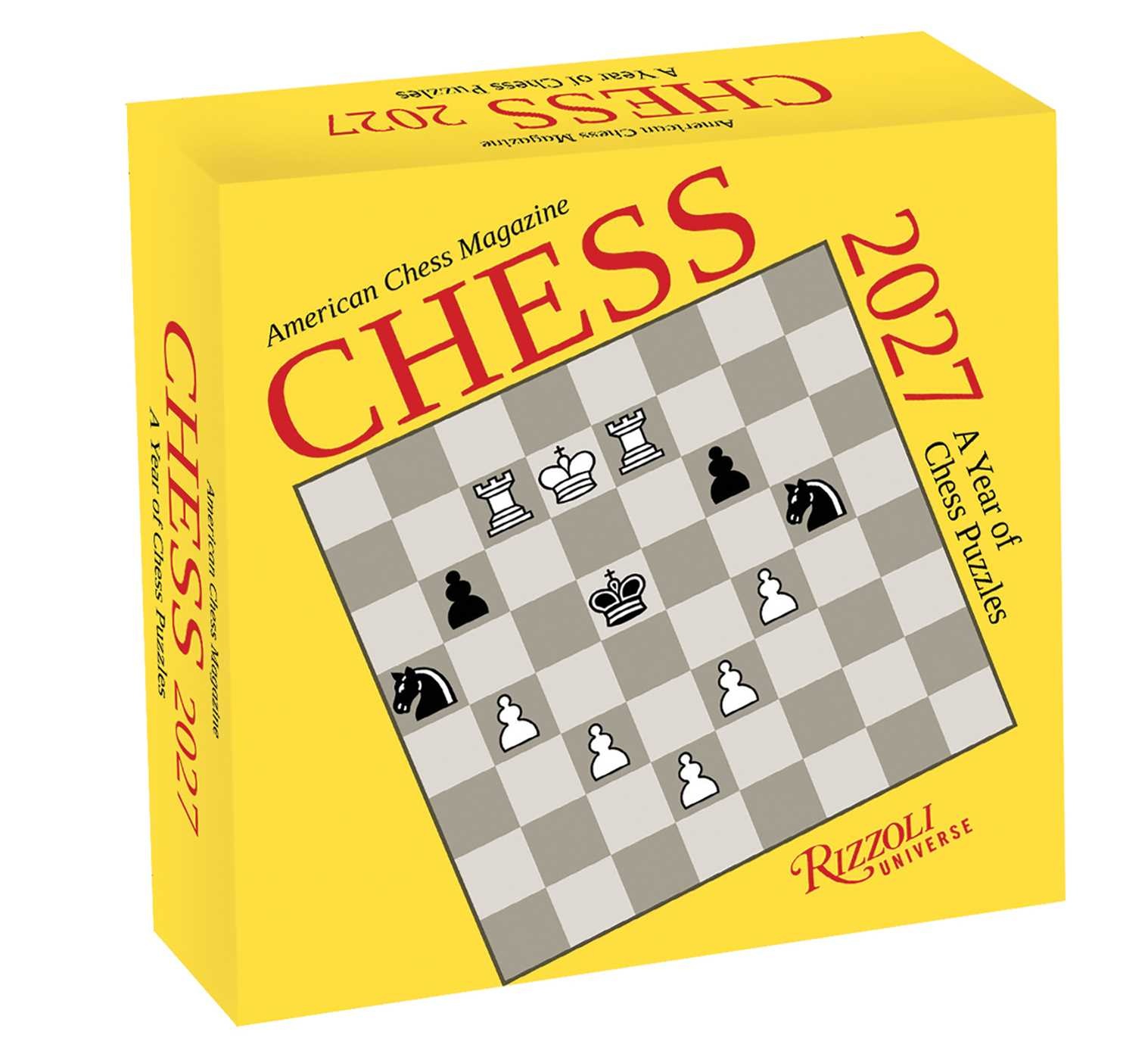 Chess 2027 Day-to-Day Calendar: A Year of Chess Puzzles