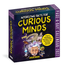 Workman Publishing Company Interesting Facts for Curious Minds Page-A-Day® Calendar 2027: A Year of Mind-Blowing Facts About History, Pop Culture, and Everything in Between