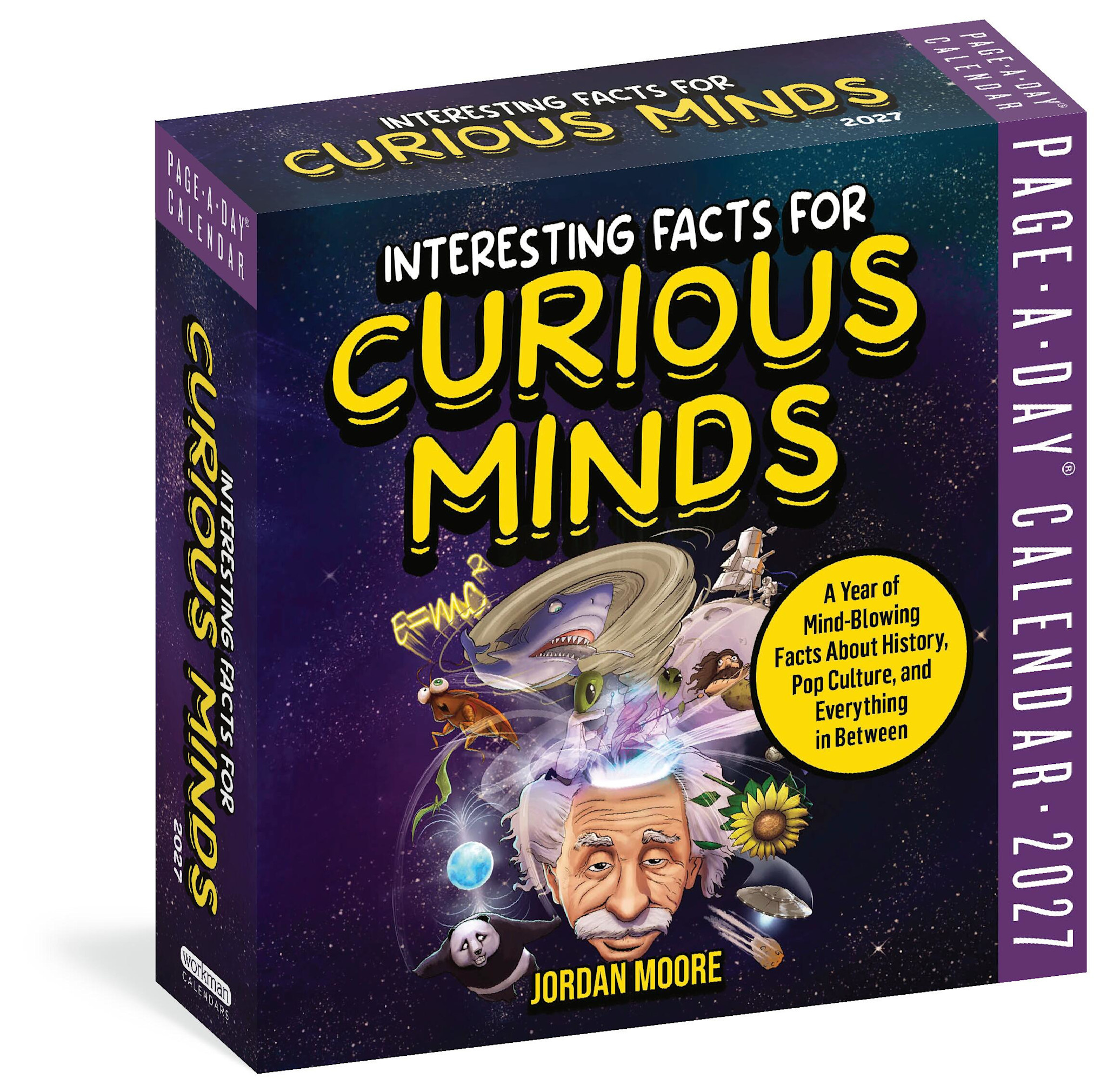 Workman Publishing Company Interesting Facts for Curious Minds Page-A-Day® Calendar 2027: A Year of Mind-Blowing Facts About History, Pop Culture, and Everything in Between