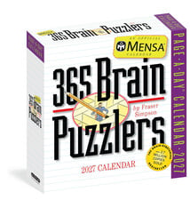 Workman Publishing Company Mensa® 365 Brain Puzzlers Page-A-Day® Calendar 2027: Word Puzzles, Logic Challenges, Number Problems, and More