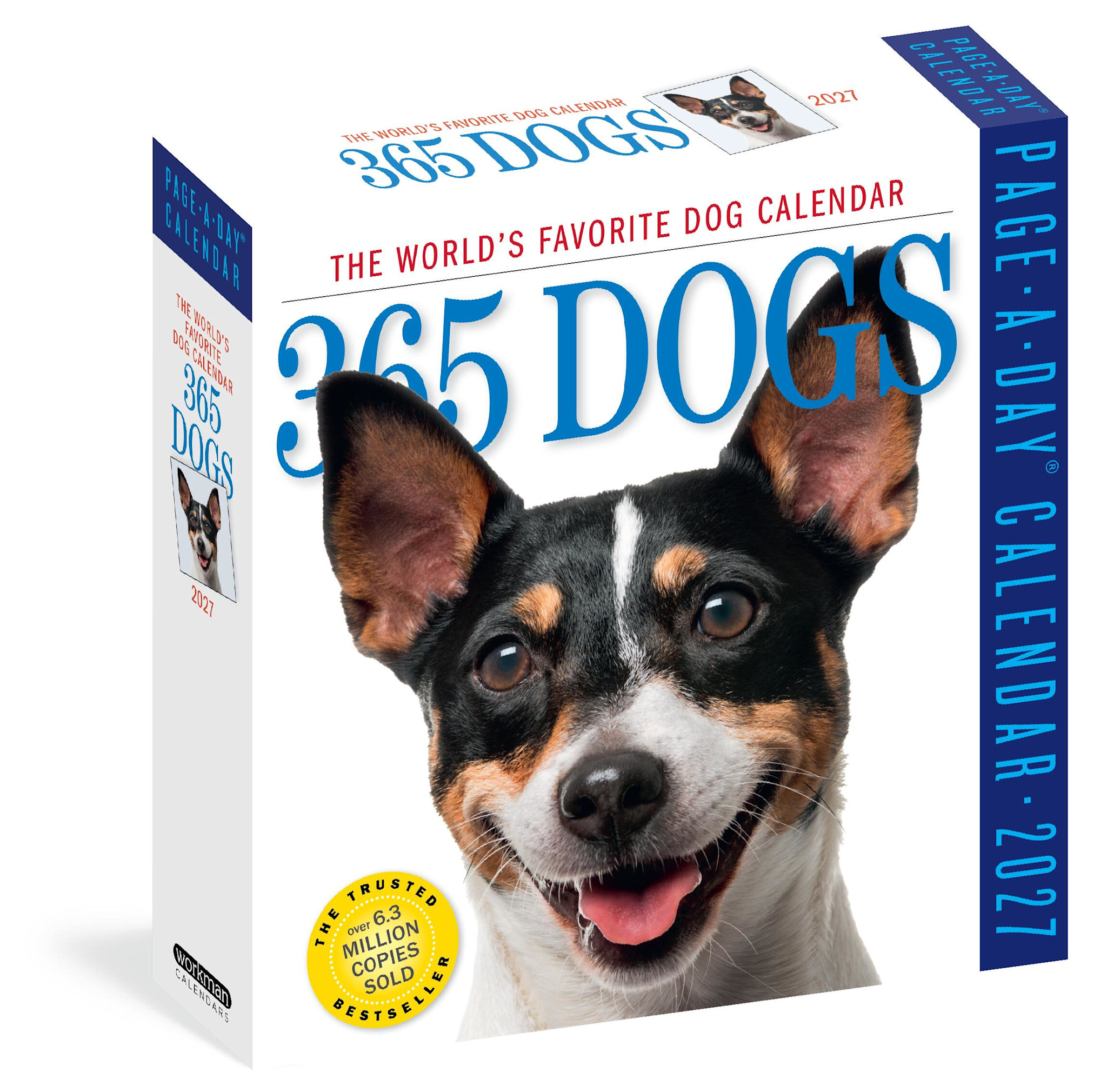Workman Publishing Company 365 Dogs Page-A-Day® Calendar 2027: The World's Favorite Dog Calendar