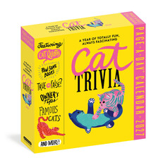 Workman Publishing Company Cat Trivia Page-A-Day® Calendar 2027: Cat Quotes, Paw-some Books, True or False, Owner's Tips, Famous Cats, Know Your Breeds, and More!