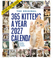 Workman Publishing Company 365 Kittens-A-Year Picture-A-Day® Wall Calendar 2027: The World's Favorite Kitten Calendar