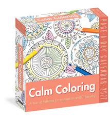 Workman Publishing Company Calm Coloring Page-A-Day® Calendar 2027: A Year of Patterns for Inspiration and Creativity
