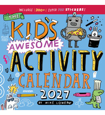 Workman Publishing Company Kid's Awesome Activity Wall Calendar 2027: Includes 300+ Super Fun Stickers!