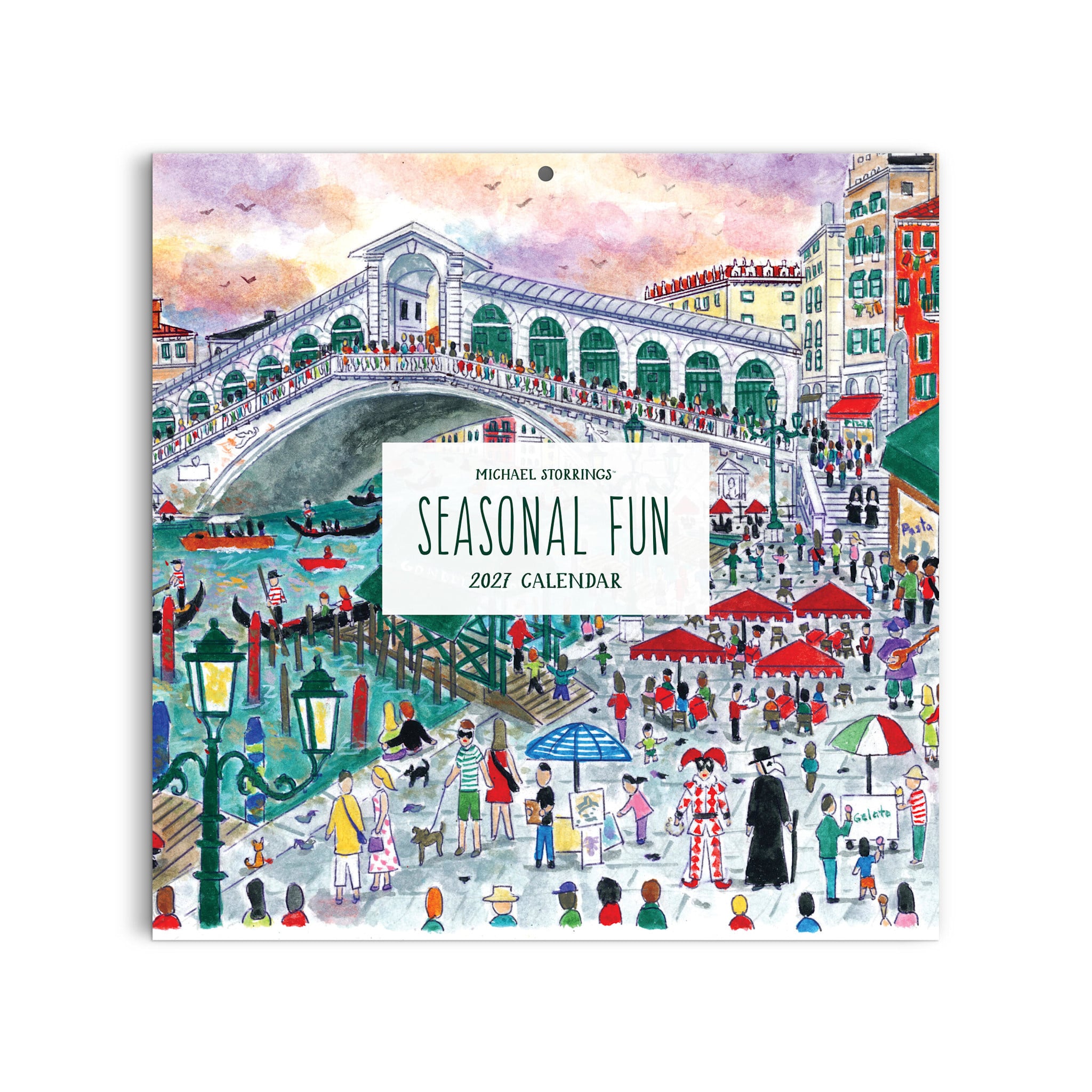 Galison Michael Storrings 12 x 12 Wall Calendar 2027