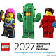 Chronicle Books LEGO Minifigure a Day 2027 Daily Calendar