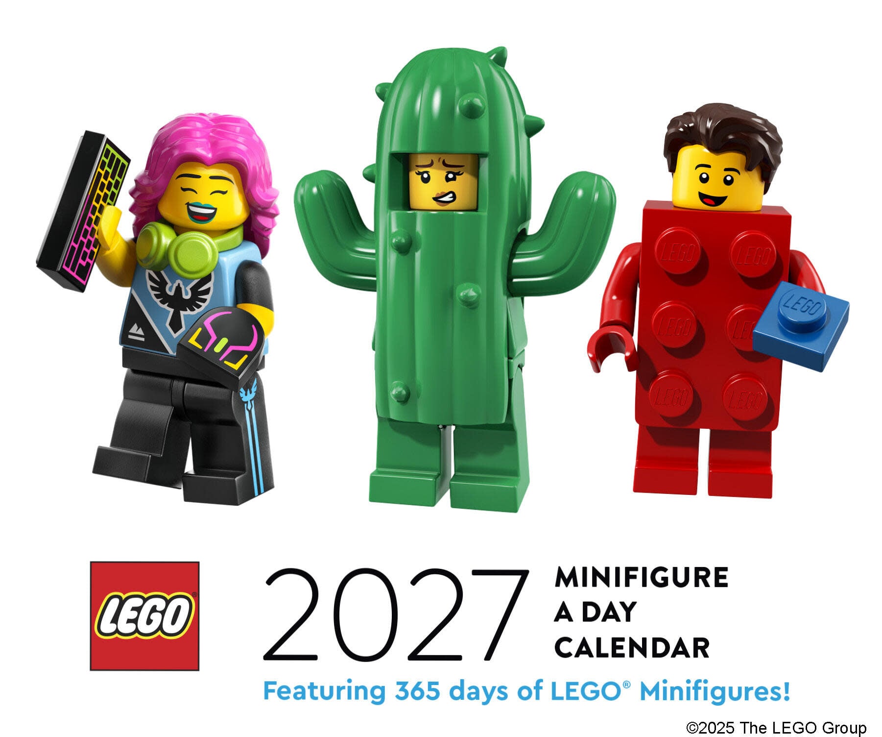 Chronicle Books LEGO Minifigure a Day 2027 Daily Calendar