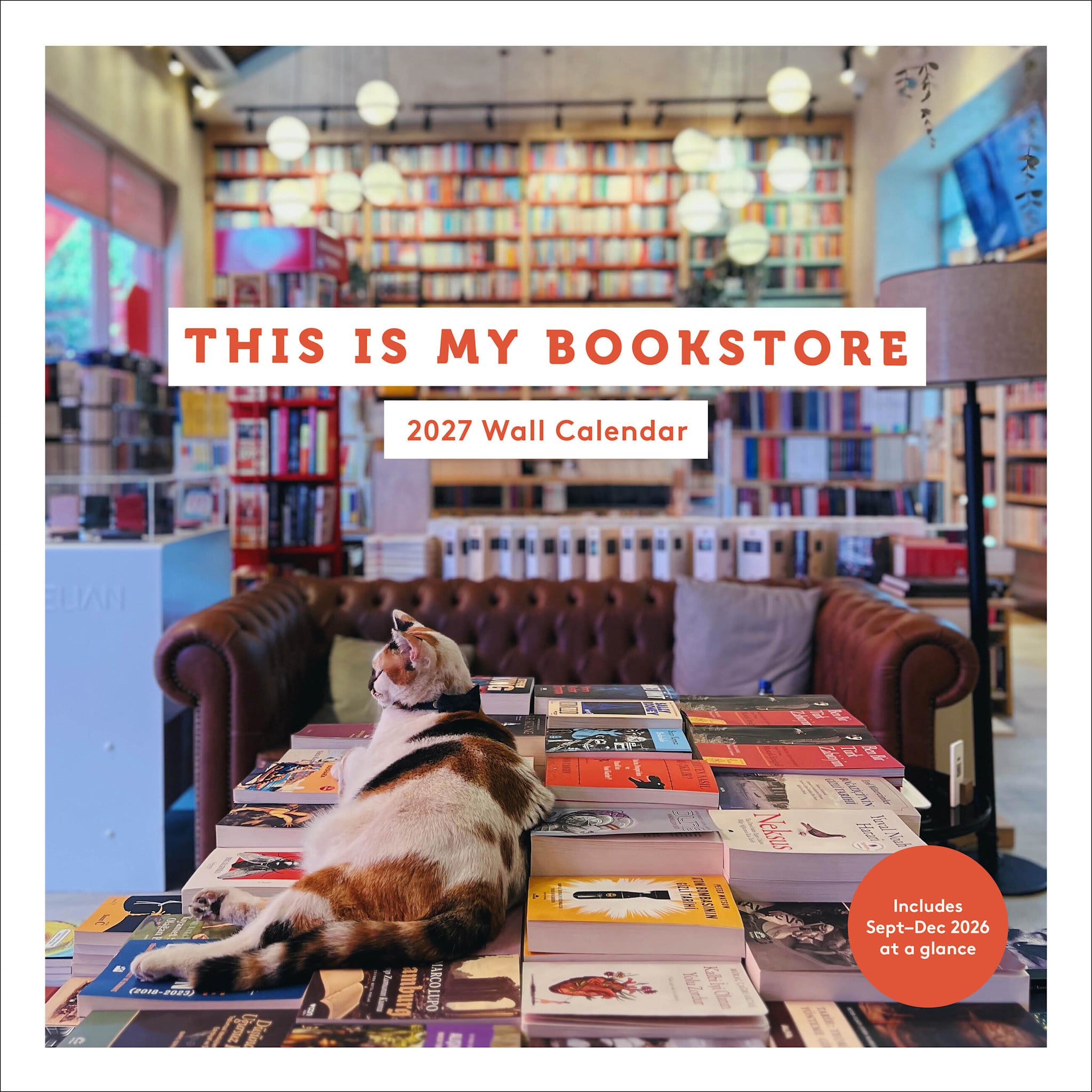 Chronicle Books This Is My Bookstore 2027 Wall Calendar
