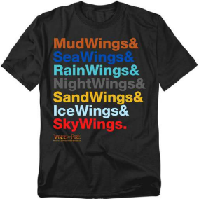 Wings of Fire: Ampersand Names T-Shirt