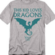 Wings of Fire: This Kid Loves Dragons T-Shirt