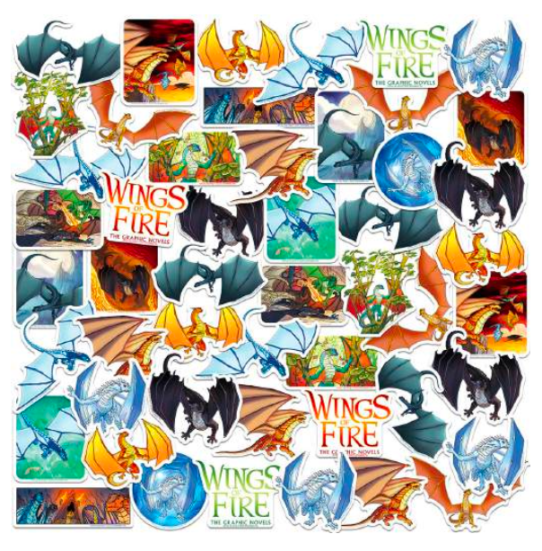 Wings of Fire Sticker Pack