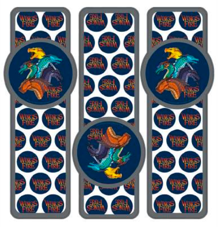 Wings of Fire: Dragon Heads Bookmark