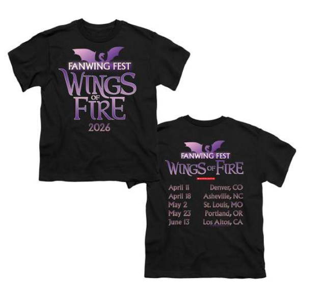 Wings of Fire: FanWings Fest 2026 T-Shirt