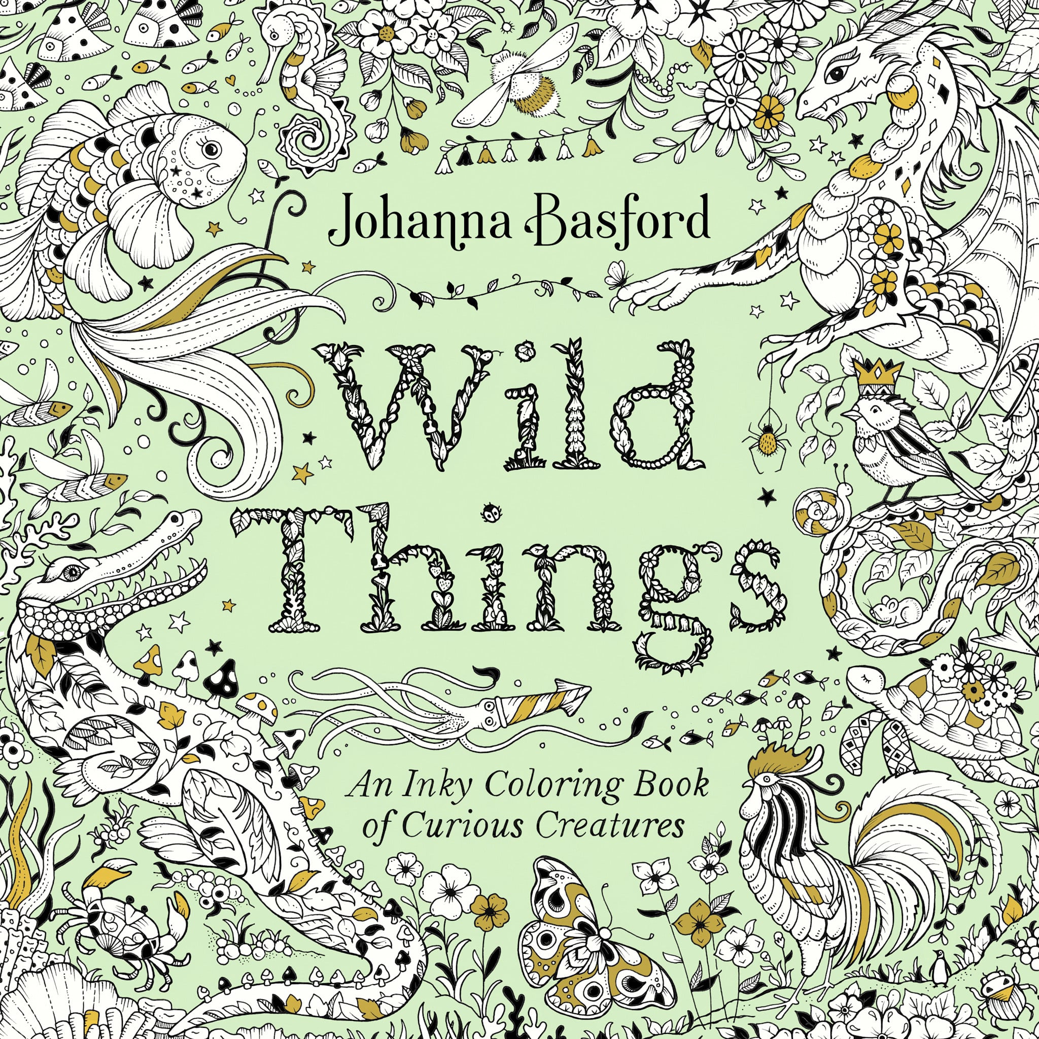 Penguin Life Wild Things: An Inky Coloring Book of Curious Creatures