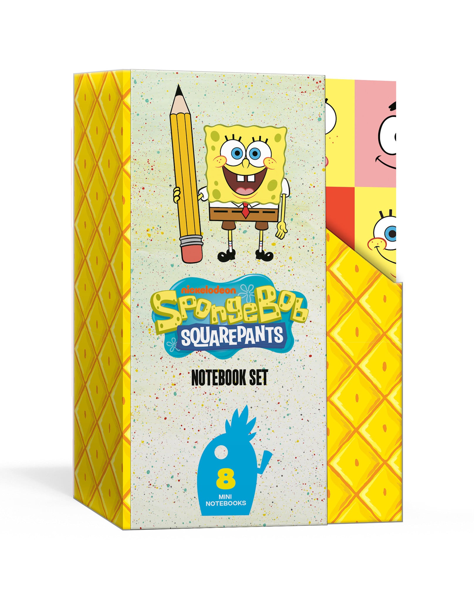 Clarkson Potter The Official SpongeBob SquarePants Keepsake Notebook Set: 8 Mini Notebooks