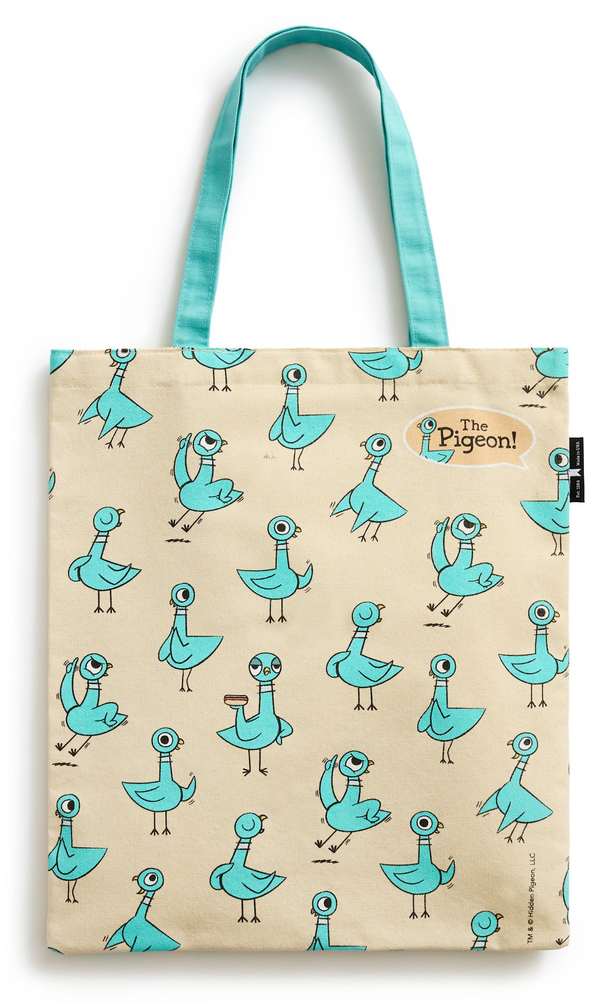 Out of Print Mo Willems's The Pigeon Tote Bag