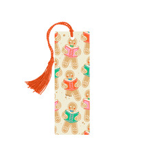 Out of Print Gingerbread Book Club Bookmark