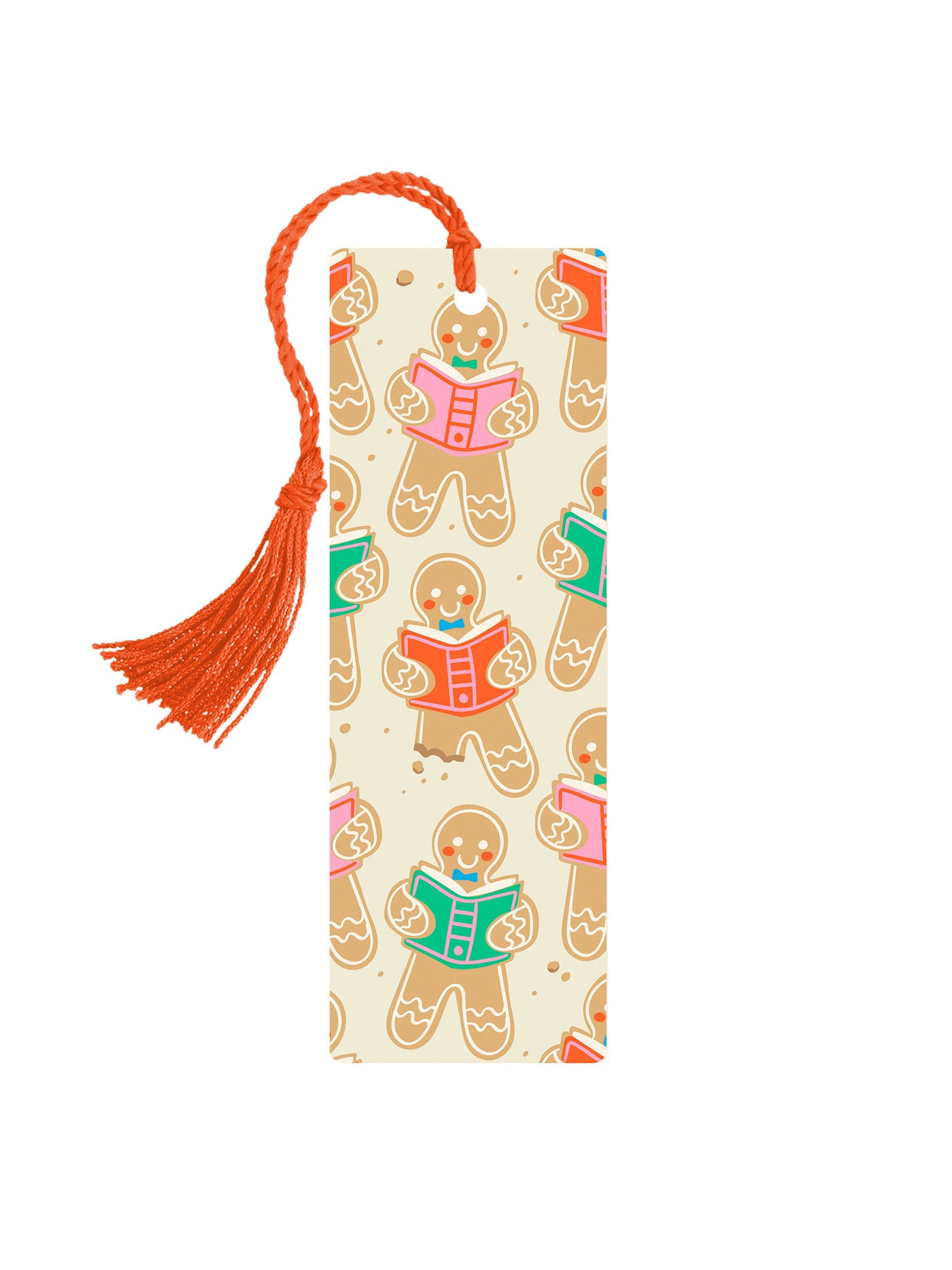 Out of Print Gingerbread Book Club Bookmark