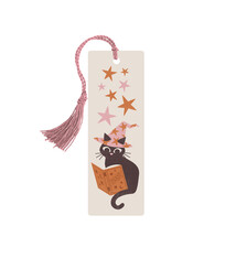 Out of Print The Witchy Cat Bookmark