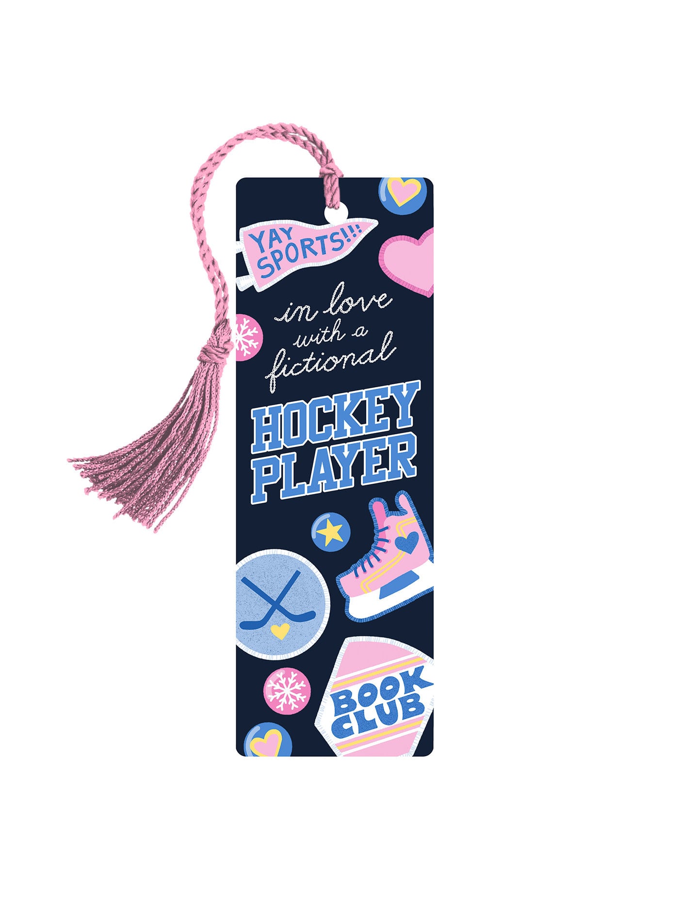 Out of Print Hockey Romance Bookmark