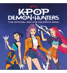 KPop Demon Hunters: The Official Deluxe Coloring Book