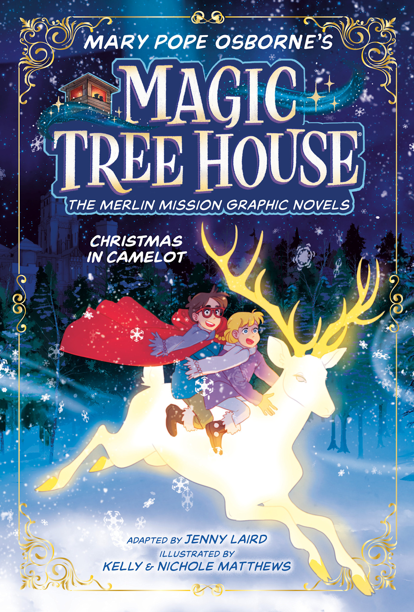 Random House Books for Young Readers Christmas in Camelot Graphic Novel