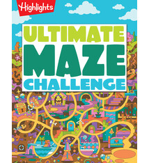 Highlights Press Ultimate Maze Challenge: A Maze Book for Kids Ages 7+