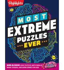 Highlights Press Most Extreme Puzzles Ever: Challenging Logic Puzzles, Math Riddles, Brain Teasers, and Word Games for Kids