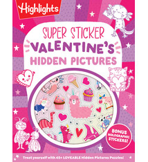 Highlights Press Super Sticker Valentine's Hidden Pictures