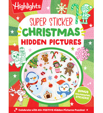 Highlights Press Super Sticker Christmas Hidden Pictures