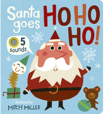 Tiger Tales Santa Goes Ho Ho Ho! An Interactive Book with 5 Sounds!