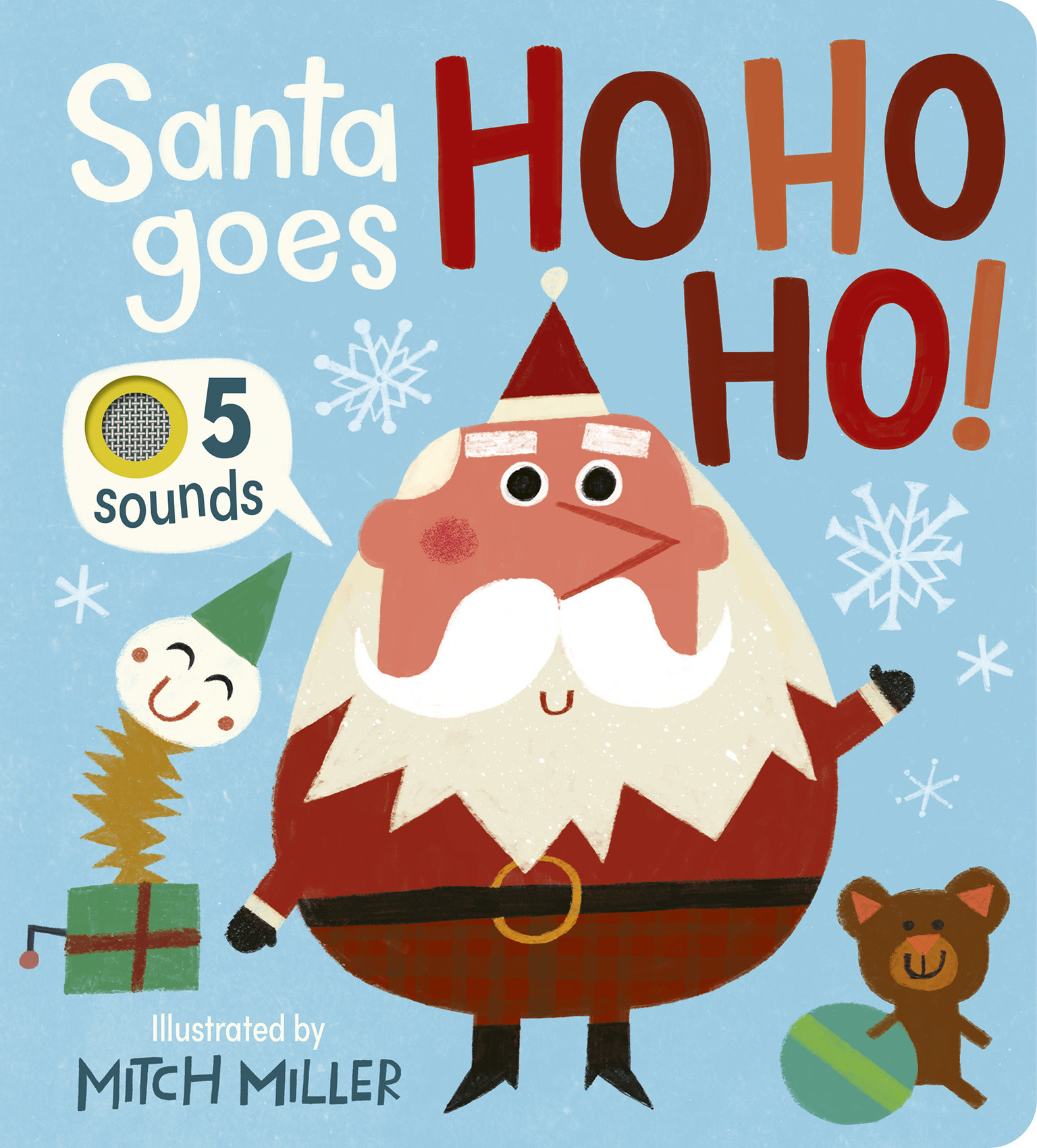 Tiger Tales Santa Goes Ho Ho Ho! An Interactive Book with 5 Sounds!