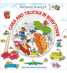 Random House Books for Young Readers Richard Scarry's Cars and Trucks in Busytown: Book Plus Wooden Play Pieces