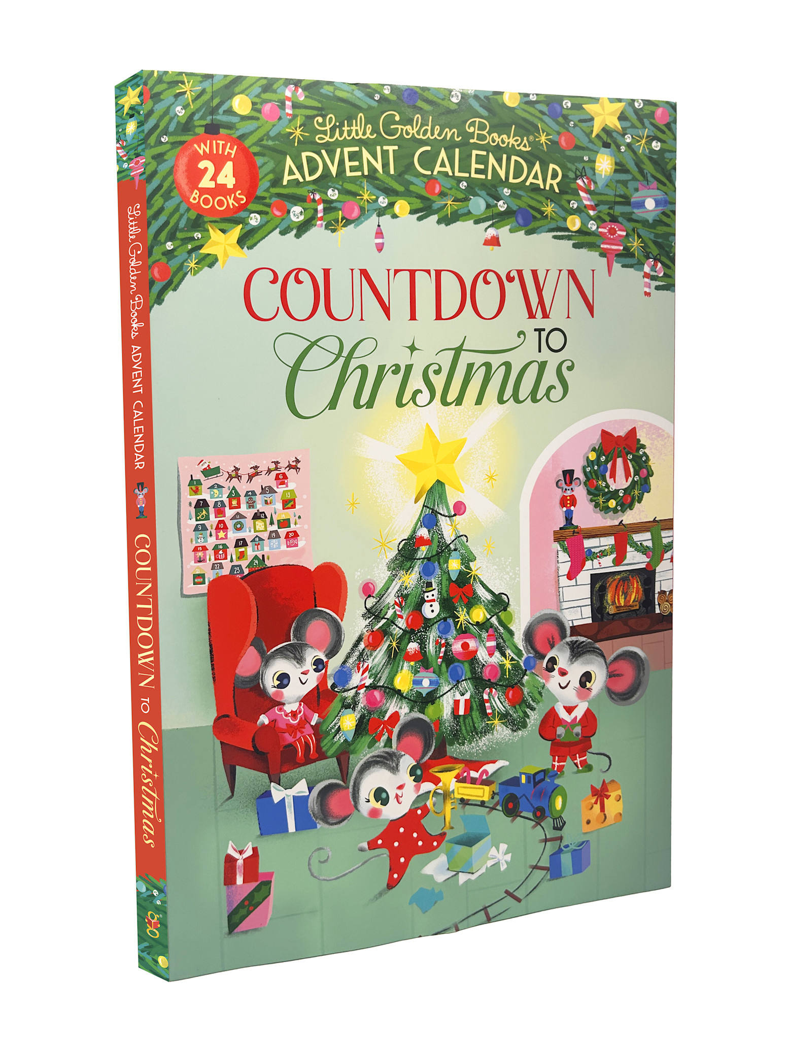 Golden Books Little Golden Books Advent Calendar: Countdown to Christmas: With 24 Winter Holiday Books