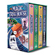 Random House Books for Young Readers Magic Tree House Through Time and Space Boxed Set: Graphic Novels 5-8: Night of the Ninjas; Afternoon on the Amazon; Sunset of the Sabertooth; Midnight on the Moon (A Graphic Novel Boxed Set)