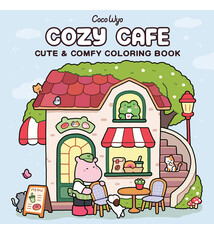 Random House Books for Young Readers Cozy Cafe: Coloring Book for Adults and Kids