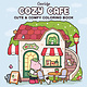 Random House Books for Young Readers Cozy Cafe: Coloring Book for Adults and Kids
