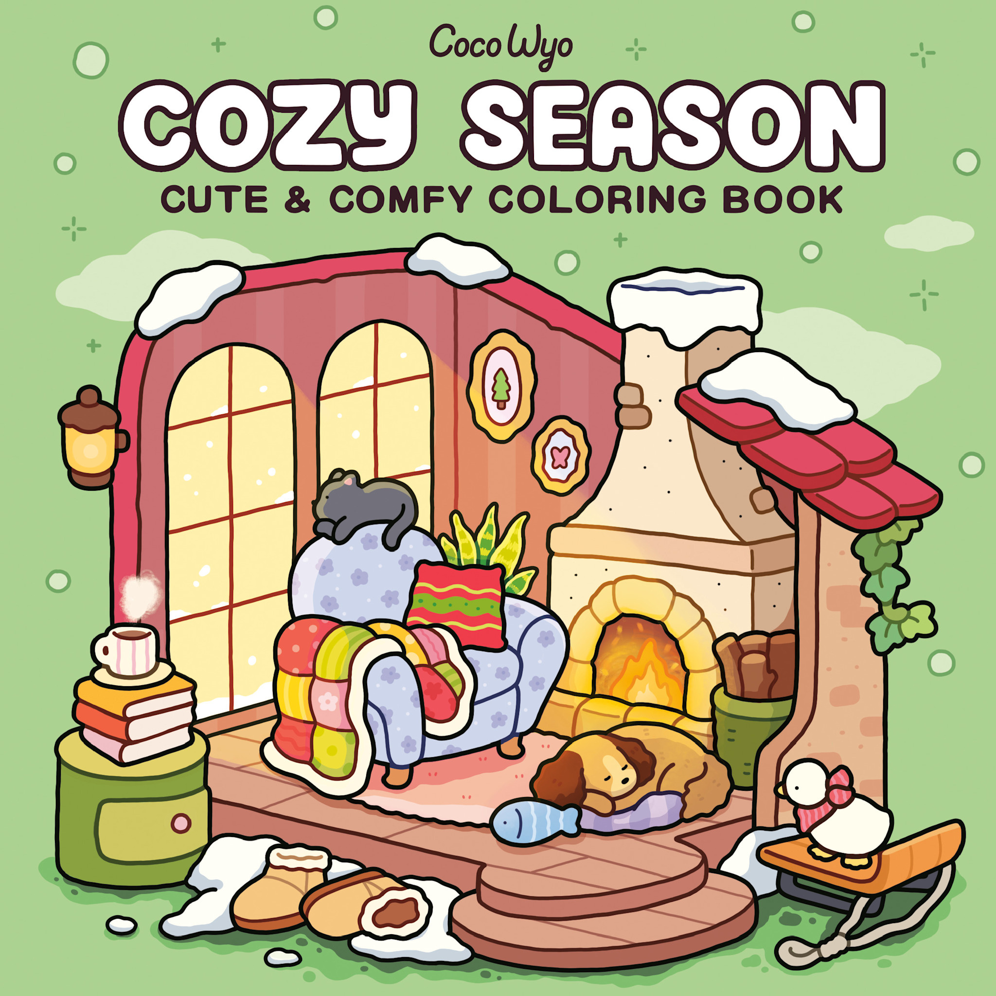 Random House Books for Young Readers Cozy Season: Coloring Book for Adults and Kids